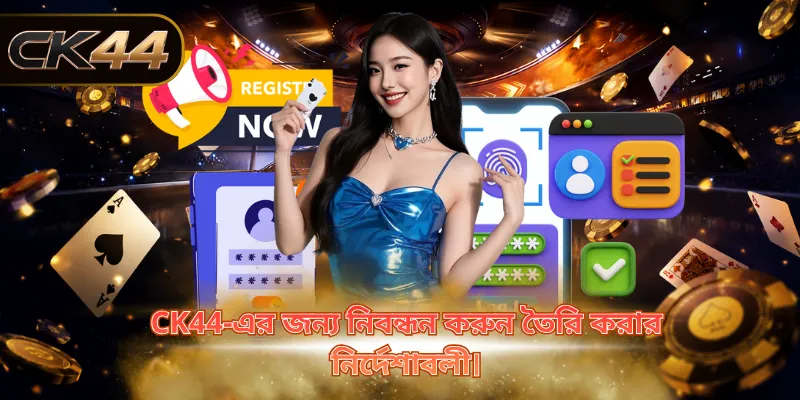 CK44-এর জন্য নিবন্ধন করুন তৈরি করার নির্দেশাবলী।