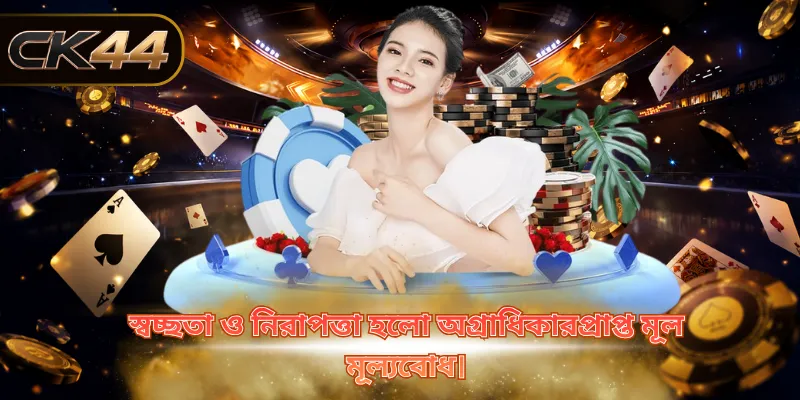 স্বচ্ছতা ও নিরাপত্তা হলো অগ্রাধিকারপ্রাপ্ত মূল মূল্যবোধ।